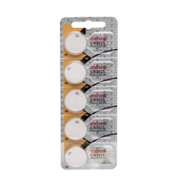 Baterie tip buton CR2025 Li • 3 V - 5 buc./blister