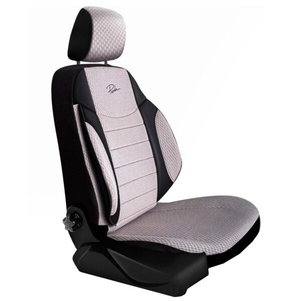 Set Huse Scaune Auto Panda Elegant, Bej Negru, 11 piese